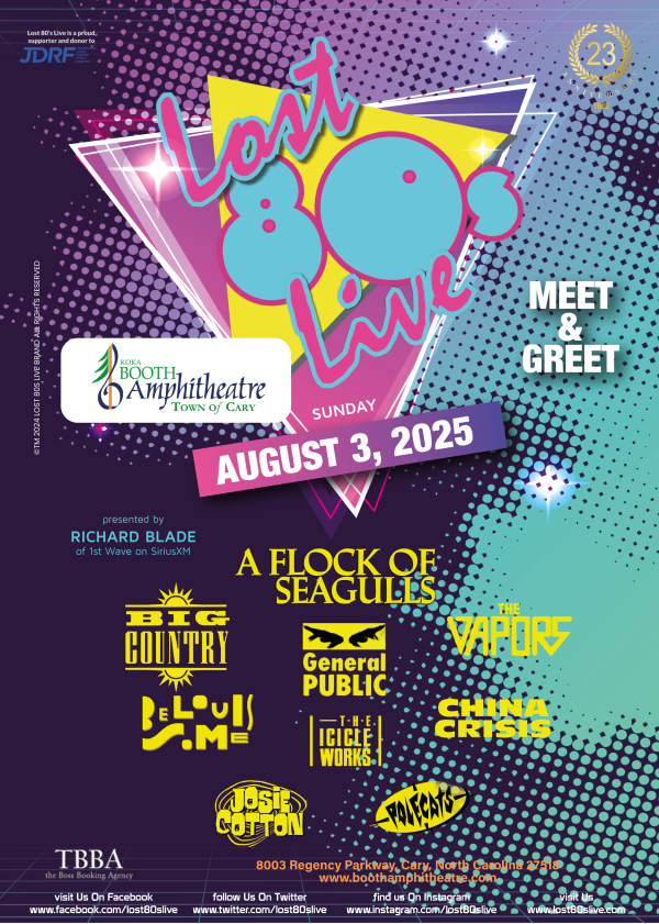 Meet & Greet @ Koka Booth Amphitheater Sun AUG 3, 2025