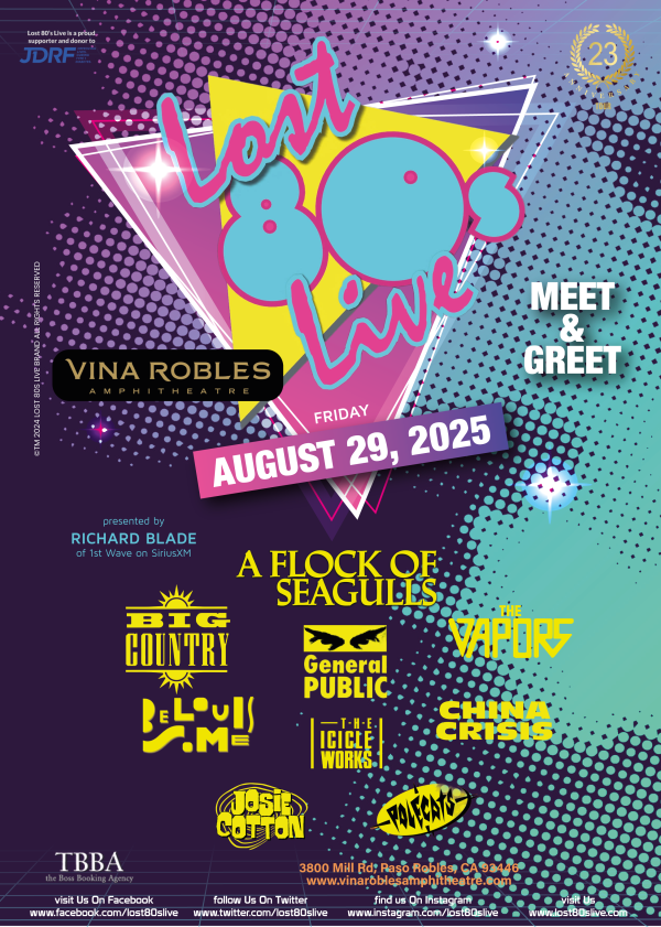 Meet & Greet @ Vina Robles Amphitheatre FRIDAY AUG 29, 2025