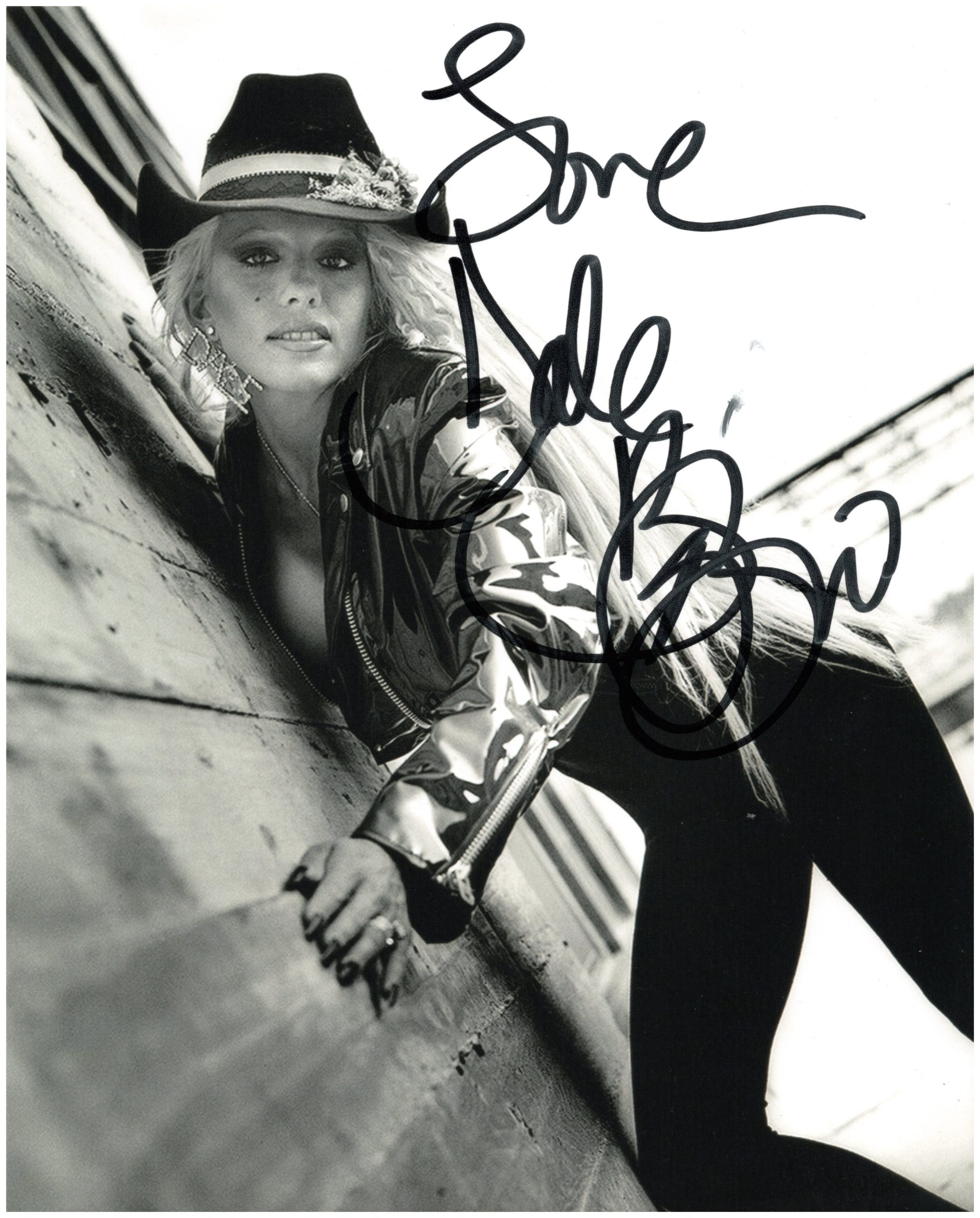 Dale Bozzio 8X10 B&W (Autographed #B)