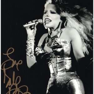 Dale Bozzio 8X10 B&W PHOTO (Autographed #C)