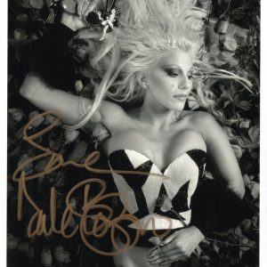 Dale Bozzio 8X10 B&W PHOTO (Autographed #E)