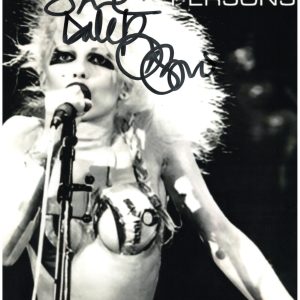 Dale Bozzio 8X10 B&W PHOTO (Autographed #F)